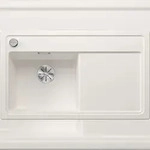 BLANCO GmbH + Co KG BLANCO ZENAR 45 S Einbausp&uuml;le, Becken wei&szlig;, ab 45 cm, ohne