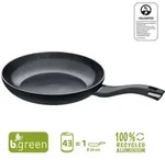 Berndes Bratpfanne b.green Alu Recycled Induction schwarz 28 cm