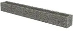 vidaXL Gabionen-Hochbeet Verzinkter Stahl 450&times;50&times;50 cm