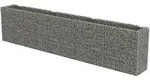 vidaXL Gabionen-Hochbeet Verzinkter Stahl 450&times;50&times;100 cm