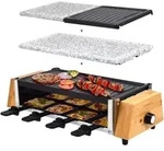 Syntrox Germany Raclette-Grill Set Murten mit Wechselplatten