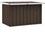 vidaXL Garten-Aufbewahrungsbox Braun 109 x 67 x 65 cm