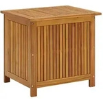 vidaXL Garten-Aufbewahrungsbox 60x50x58 cm Massivholz Akazie