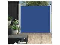 vidaXL Ausziehbare Seitenmarkise 170×300 cm Blau