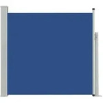 vidaXL Einziehbare seitliche Terrassenmarkise 170 x 300 cm, blaues