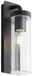 BRILLIANT AOSTA Wandleuchte 30,6 cm Metall / Kunststoff Schwarz matt, 96355/06