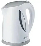 ECG RK 1758 Wasserkocher 1,7L grau-wei&szlig;, 2000W, Plastik