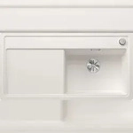 BLANCO GmbH + Co KG BLANCO ZENAR XL 6 S-F Sp&uuml;le wei&szlig;, fl&auml;chenb&uuml;ndig ab 60 cm,