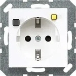 Jung FI-SCHUKO-Steckdose aws A 5520.30 WW A5520.30WW