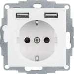 Berker Steckdose SCHUKO/USB 48031909