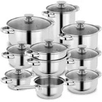 KOPF Topfset Janina (19-teilig, aus Edelstahl, Induktion)