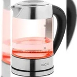 ECG RK 1777 Colore Wasserkocher 1,7L LED 60-100&deg;C Stahl