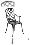 Merxx Rhodos Sessel, Aluminium