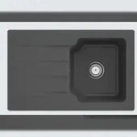 Villeroy & Boch Villeroy&Boch Sp&uuml;lbecken, K&uuml;chensp&uuml;le Architectura 45 Graphite
