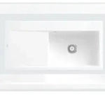 Villeroy & Boch Villeroy&Boch Rechteckiges Sp&uuml;lbecken, K&uuml;chensp&uuml;le Subway Style 60