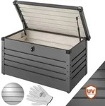Gardebruk Metall Auflagenbox 360L abschlie&szlig;bar Kissenbox Gartentruhe Ger&auml;tebox
