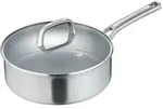 Berndes Schmorpfanne mit Glasdeckel Tricion Resist 28 cm