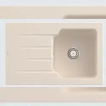 Villeroy & Boch Villeroy&Boch Sp&uuml;lbecken, K&uuml;chensp&uuml;le Architectura 45 Ivory