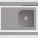 Villeroy & Boch Villeroy&Boch Sp&uuml;lbecken, K&uuml;chensp&uuml;le Architectura 45 Fossil