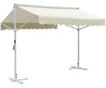 vidaXL Freistehende Markise 3x3 m Creme