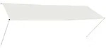 vidaXL Einziehbare Markise 350&times;150 cm Creme