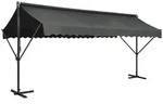 vidaXL Freistehende Markise 500x300 cm Anthrazit