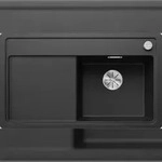 BLANCO GmbH + Co KG BLANCO ZENAR 45 S-F Einbausp&uuml;le SILGRANIT anthrazit ab 45 cm
