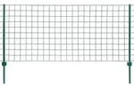 vidaXL Metallzaun Stahl 20 x 1,2 m Gr&uuml;n
