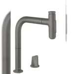 Hans Grohe Hansgrohe Metris Select M71 2-Loch Armatur Einhebel-K&uuml;chenmischer,