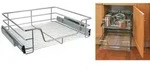 Haushalt International Teleskop Schublade f&uuml;r K&uuml;chen zum Nachr&uuml;sten 60cm...