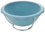Fackelmann Zenker Backform Halbkugel, Halbkugelform, Silikon, Ice Blue, 18 cm, 43937