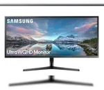 Samsung LS34J550WQR 86,4 cm (34 Zoll) 3440 x 1440 Pixel UltraWide Quad HD LED Schwarz