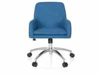 Bürostuhl / Drehstuhl SHAKE 400 Stoff blau hjh OFFICE