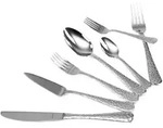 Solex Lena Besteckset 42 teilig f&uuml;r 6 Personen inklusive Fischbesteck