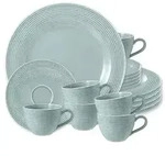 Seltmann Weiden Beat Arktisblau Kaffeeservice 18tlg.