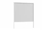 Hecht Fliegengitter Alu Rollobausatz Fenster smart 130x160cm weiss 100910101-VH