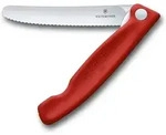 Victorinox Swiss Classic Faltbares Gem&uuml;semesser rot, Brotzeitmesser
