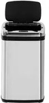 HOMCOM - Sensor M&uuml;lleimer - L33 x B25 x H58 cm - silber