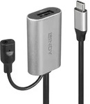 Lindy 43270 Lindy USB 3.1 Aktiv-Verl&auml;ngerung Typ C/A M/F 5m