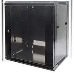 Intellinet 19" Wandverteiler, 9 HE, 500 (H) x 570 (B) x 600 (T) mm, Flatpack, schwarz