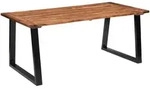 vidaXL Esstisch Massivholz Akazie 180 x 90 cm