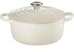 Le Creuset Signature Roaster round 24cm meringue (21177247164430)