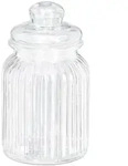 Relaxdays Vorratsgl&auml;ser 6er Set, 1000 ml, Deckel, f&uuml;r Lebensmittel in K&uuml;che,