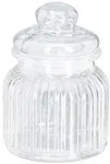 Relaxdays Vorratsgl&auml;ser 6er Set, 700 ml, Deckel, f&uuml;r Lebensmittel in K&uuml;che,