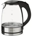 ECG RK 1776 Wasserkocher 1,7L 2200W Glas mit LED-Beleuchtung