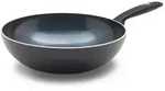 GreenPan Torino Wok Pfanne 28 cm schwarz Sp&uuml;lmaschinengeeignet kratzfest
