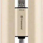 Transcend JetFlash 930C USB-Stick 256 GB Gold TS256GJF930C USB 3.2 Gen 1, USB-C?