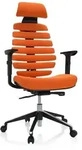 B&uuml;rostuhl / Drehstuhl ERGO LINE II PRO Stoff orange hjh OFFICE