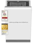 Exquisit Geschirrsp&uuml;ler EGSP1009-E-030E silber | Sp&uuml;lmaschine 45 cm | ECO-Modus 