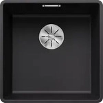 BLANCO GmbH + Co KG BLANCO SUBLINE 400-F Sp&uuml;le, Becken 525988 schwarz,
